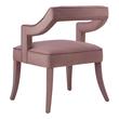 chairs arm Contemporary Design Furniture Dining Chairs Pink