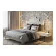 gray tufted bed Contemporary Design Furniture Beds Cream