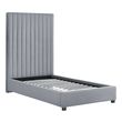 twin size bed for adults Contemporary Design Furniture Beds Grey