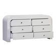 pine 6 drawer dresser Contemporary Design Furniture Dressers White