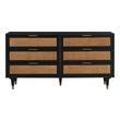 chestnut drawer Contemporary Design Furniture Dressers Black