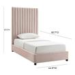 queen bed with storage base Contemporary Design Furniture Beds Beds Blush