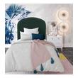 white twin Contemporary Design Furniture Beds Green