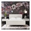 twin size bedframes Contemporary Design Furniture Beds Cream