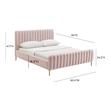 king size platform bed frame near me Contemporary Design Furniture Beds Blush
