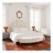 queen bed bedroom set Contemporary Design Furniture Beds Cream