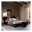 bed headboards double Contemporary Design Furniture Black