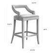 wooden bar with stools Contemporary Design Furniture Stools Grey