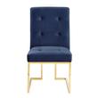 teal leather accent chair Contemporary Design Furniture Dining Chairs Navy