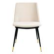 upholstered cream dining chairs Contemporary Design Furniture Dining Chairs Cream