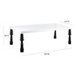 long dining bench Contemporary Design Furniture Dining Tables White