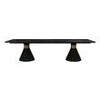 natural table Contemporary Design Furniture Dining Tables Black
