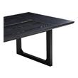 extendable round table Contemporary Design Furniture Dining Tables Black