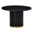 brass top dining table Contemporary Design Furniture Dining Tables Black