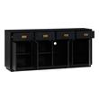 sideboard white gloss Contemporary Design Furniture Buffets Black