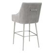 gray and white counter stools Contemporary Design Furniture Stools Light Grey