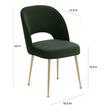 reading chair living room Contemporary Design Furniture Dining Chairs Forest Green