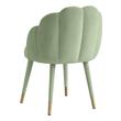 retro style dining table and chairs Contemporary Design Furniture Dining Chairs Moss Green