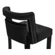 oak barstools with back Contemporary Design Furniture Stools Black
