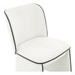 dining table chairs with wheels Contemporary Design Furniture Dining Chairs Cream