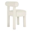 black and white upholstered dining chairs Contemporary Design Furniture Dining Chairs Cream