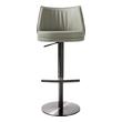 leather wingback chair Contemporary Design Furniture Stools Light Grey