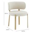 dining room chairs with black legs Contemporary Design Furniture Dining Chairs Cream