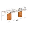 round dining set for 2 Contemporary Design Furniture Dining Tables Natural Ash,White Marble
