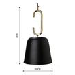 light bell Contemporary Design Furniture Pendants Black,Brass