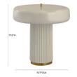 console table with cabinets Contemporary Design Furniture Table Lamps Cream