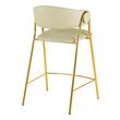 leather top bar stools Contemporary Design Furniture Stools Cream