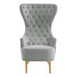 low lounge Contemporary Design Furniture Accent Chairs Grey