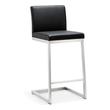 leather bar stools set of 4 Contemporary Design Furniture Stools Black