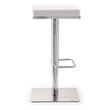 real leather bar stools with backs and arms Contemporary Design Furniture Stools White