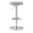 white chrome bar stools Contemporary Design Furniture Stools Light Grey