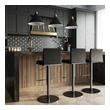 barstool height chairs Contemporary Design Furniture Stools Black