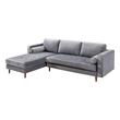 blush velvet sofa Contemporary Design Furniture Sectionals Grey
