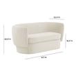 blue sectional couch living room Contemporary Design Furniture Loveseats Cream