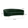 living spaces sectional grey Contemporary Design Furniture Sofas Green