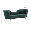 sofa bed with Contemporary Design Furniture Sofas Forest Green