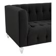 large sectional sofas Contemporary Design Furniture Loveseats Black