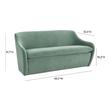 ikea sectional pull out Contemporary Design Furniture Loveseats Blue