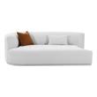 large brown couch Contemporary Design Furniture Loveseats Grey