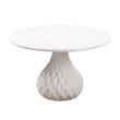 counter height dining table with bench Contemporary Design Furniture Dining Tables Ivory
