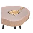 small console table with drawers Contemporary Design Furniture Side Tables Pink