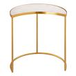 steel coffee table Contemporary Design Furniture Side Tables Accent Tables Gold