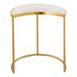 steel coffee table Contemporary Design Furniture Side Tables Accent Tables Gold
