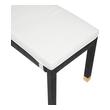 upholstered bench with high back Contemporary Design Furniture Benches Charcoal