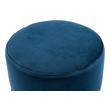 ottoman leather bench Contemporary Design Furniture Ottomans Navy