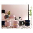 tufted storage bench with arms Contemporary Design Furniture Ottomans Blush